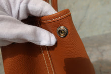 將圖片載入圖庫檢視器 HERMES/エルメス ガーデンパーティPM ネゴンダ ゴールド □N刻印 トートバッグ 700100014