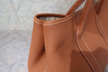 將圖片載入圖庫檢視器 HERMES/エルメス ガーデンパーティPM ネゴンダ ゴールド □N刻印 トートバッグ 700100014