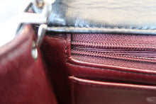 Load image into Gallery viewer, CHANEL Mini Matelasse single flap chain shoulder bag Lambskin Black/Silver hadware Shoulder bag 700090024