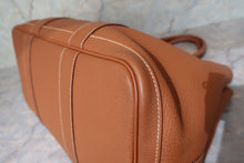 將圖片載入圖庫檢視器 HERMES/エルメス ガーデンパーティPM ネゴンダ ゴールド □N刻印 トートバッグ 700100014