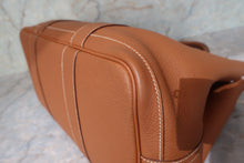 將圖片載入圖庫檢視器 HERMES/エルメス ガーデンパーティPM ネゴンダ ゴールド □N刻印 トートバッグ 700100014