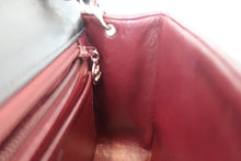 Load image into Gallery viewer, CHANEL Mini Matelasse single flap chain shoulder bag Lambskin Black/Silver hadware Shoulder bag 700090024