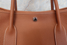 將圖片載入圖庫檢視器 HERMES/エルメス ガーデンパーティPM ネゴンダ ゴールド □N刻印 トートバッグ 700100014