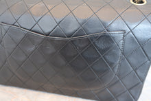 將圖片載入圖庫檢視器 CHANEL/シャネル マトラッセWフラップチェーンショルダーバッグ ラムスキン ブラック/ゴールド金具 ショルダーバッグ 700090029