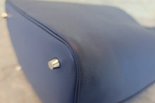 Load image into Gallery viewer, HERMES PICOTIN LOCK MM Tressage Epsom leather Blue brighton/Capucine/Blue saphir C Engraving Hand bag 800090067
