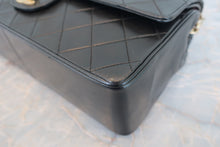 將圖片載入圖庫檢視器 CHANEL/シャネル マトラッセWフラップチェーンショルダーバッグ ラムスキン ブラック/ゴールド金具 ショルダーバッグ 700090029