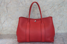 將圖片載入圖庫檢視器 HERMES/エルメス ガーデンパーティPM ネゴンダ ルージュ □R刻印 トートバッグ 700080177
