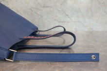 Load image into Gallery viewer, HERMES PICOTIN LOCK MM Tressage Epsom leather Blue brighton/Capucine/Blue saphir C Engraving Hand bag 800090067