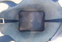 Load image into Gallery viewer, HERMES PICOTIN LOCK MM Tressage Epsom leather Blue brighton/Capucine/Blue saphir C Engraving Hand bag 800090067
