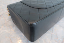將圖片載入圖庫檢視器 CHANEL/シャネル マトラッセWフラップチェーンショルダーバッグ ラムスキン ブラック/ゴールド金具 ショルダーバッグ 700090029