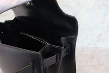 画像をギャラリービューアに読み込む, HERMES/エルメス ケリー32 ボックスカーフ ブラック □D刻印 ハンドバッグ 700070235