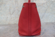 將圖片載入圖庫檢視器 HERMES/エルメス ガーデンパーティPM ネゴンダ ルージュ □R刻印 トートバッグ 700080177