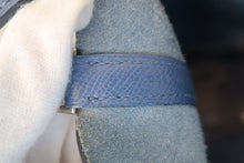 Load image into Gallery viewer, HERMES PICOTIN LOCK MM Tressage Epsom leather Blue brighton/Capucine/Blue saphir C Engraving Hand bag 800090067
