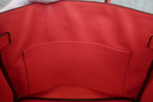 将图片加载到图库查看器,HERMES BIRKIN 30 Epsom leather Rouge pivoine T刻印 Hand bag 800030090