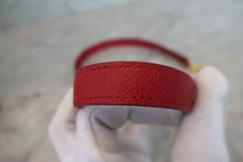 Load image into Gallery viewer, HERMES BOLIDE 35 Graine Couchevel leather Rouge vif 〇W Engraving Shoulder bag 700120189