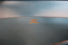 Load image into Gallery viewer, HERMES  Bearn classic Epsom leather Blue jean □B Engraving Wallet 700060105