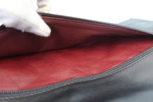 將圖片載入圖庫檢視器 CHANEL/シャネル マトラッセWフラップチェーンショルダーバッグ ラムスキン ブラック/ゴールド金具 ショルダーバッグ 700090029