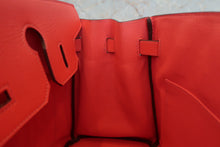 将图片加载到图库查看器,HERMES BIRKIN 30 Epsom leather Rouge pivoine T刻印 Hand bag 800030090