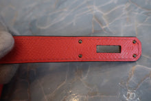 将图片加载到图库查看器,HERMES BIRKIN 30 Epsom leather Rouge pivoine T刻印 Hand bag 800030090