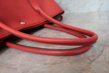 將圖片載入圖庫檢視器 HERMES/エルメス ガーデンパーティPM ネゴンダ ルージュ □R刻印 トートバッグ 700080177