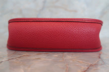 Load image into Gallery viewer, HERMES EVELYNE TPM Clemence leather Rouge garance Y Engraving Shoulder bag 700120181