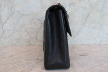 Load image into Gallery viewer, CHANEL Medium Matelasse single flap chain shoulder bag Caviar skin Black/Silver hadware Shoulder bag 700090016