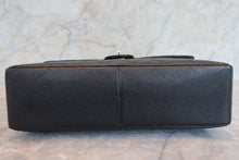 Load image into Gallery viewer, CHANEL Medium Matelasse single flap chain shoulder bag Caviar skin Black/Silver hadware Shoulder bag 700090016