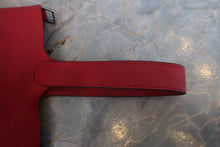 将图片加载到图库查看器,HERMES PICOTIN LOCK MM Clemence leather Rouge garance C刻印 Hand bag 800020163