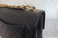 將圖片載入圖庫檢視器 CHANEL/シャネル 中マトラッセシングルフラップチェーンショルダーバッグ ラムスキン ブラック/ゴールド金具 ショルダーバッグ 800010188