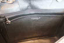 Load image into Gallery viewer, CHANEL Medium Matelasse single flap chain shoulder bag Caviar skin Black/Silver hadware Shoulder bag 700090016