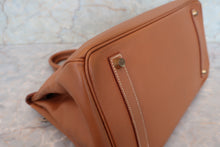 Load image into Gallery viewer, HERMES BIRKIN 35 Graine Couchevel leather Gold □A Engraving Hand bag 700050216