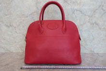 将图片加载到图库查看器,HERMES BOLIDE 35 Fjord leather Rouge vif ○X刻印 Shoulder bag 800090066