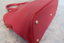 将图片加载到图库查看器,HERMES BOLIDE 35 Fjord leather Rouge vif ○X刻印 Shoulder bag 800090066