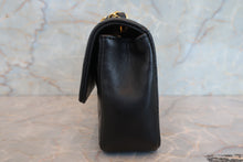 Load image into Gallery viewer, CHANEL Mini matelasse chain shoulder bag Lambskin Black/Gold hadware Shoulder bag 700080224