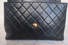 將圖片載入圖庫檢視器 CHANEL/シャネル 中マトラッセシングルフラップチェーンショルダーバッグ ラムスキン ブラック/ゴールド金具 ショルダーバッグ 800010188