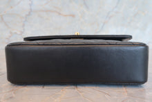 Load image into Gallery viewer, CHANEL Mini matelasse chain shoulder bag Lambskin Black/Gold hadware Shoulder bag 700080224