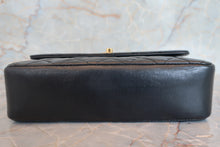 Load image into Gallery viewer, CHANEL Mini matelasse chain shoulder bag Lambskin Black/Gold hadware Shoulder bag 700070275
