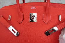 画像をギャラリービューアに読み込む, HERMES/エルメス バーキン35 トゴ カプシーヌ □P刻印 ハンドバッグ 800030097