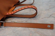 画像をギャラリービューアに読み込む, HERMES/エルメス ピコタンロックMMトレサージュ ヴォーエプソン ゴールド/ローズアザレ/オレンジ D刻印 ハンドバッグ 700110088