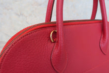 将图片加载到图库查看器,HERMES BOLIDE 35 Fjord leather Rouge vif ○X刻印 Shoulder bag 800090066