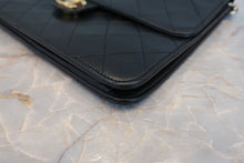 画像をギャラリービューアに読み込む, CHANEL/シャネル マトラッセプッシュロックチェーンショルダーバッグ ラムスキン ブラック/ゴールド金具 ショルダーバッグ 800060055