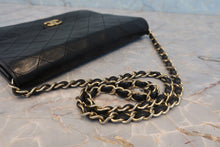 画像をギャラリービューアに読み込む, CHANEL/シャネル マトラッセプッシュロックチェーンショルダーバッグ ラムスキン ブラック/ゴールド金具 ショルダーバッグ 800060055