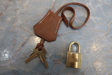 Load image into Gallery viewer, HERMES BIRKIN 35 Graine Couchevel leather Gold □A Engraving Hand bag 700050216