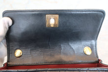 Load image into Gallery viewer, CHANEL Mini matelasse chain shoulder bag Lambskin Black/Gold hadware Shoulder bag 700070275