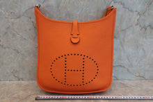 画像をギャラリービューアに読み込む, HERMES/エルメス エブリン3PM トリヨンクレマンス オレンジ □L刻印 ショルダーバッグ 800040077