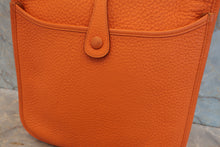 画像をギャラリービューアに読み込む, HERMES/エルメス エブリン3PM トリヨンクレマンス オレンジ □L刻印 ショルダーバッグ 800040077