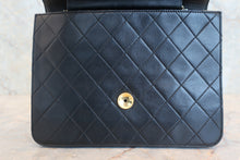 画像をギャラリービューアに読み込む, CHANEL/シャネル マトラッセプッシュロックチェーンショルダーバッグ ラムスキン ブラック/ゴールド金具 ショルダーバッグ 800060055