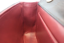 Load image into Gallery viewer, CHANEL Mini matelasse chain shoulder bag Lambskin Black/Gold hadware Shoulder bag 700070275