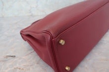 将图片加载到图库查看器,HERMES BIRKIN 30 Clemence leather Iris □N刻印 Hand bag 700040215