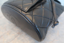 画像をギャラリービューアに読み込む, CHANEL/シャネル マトラッセチェーンリュック ラムスキン ブラック/ゴールド金具 リュック 800070170